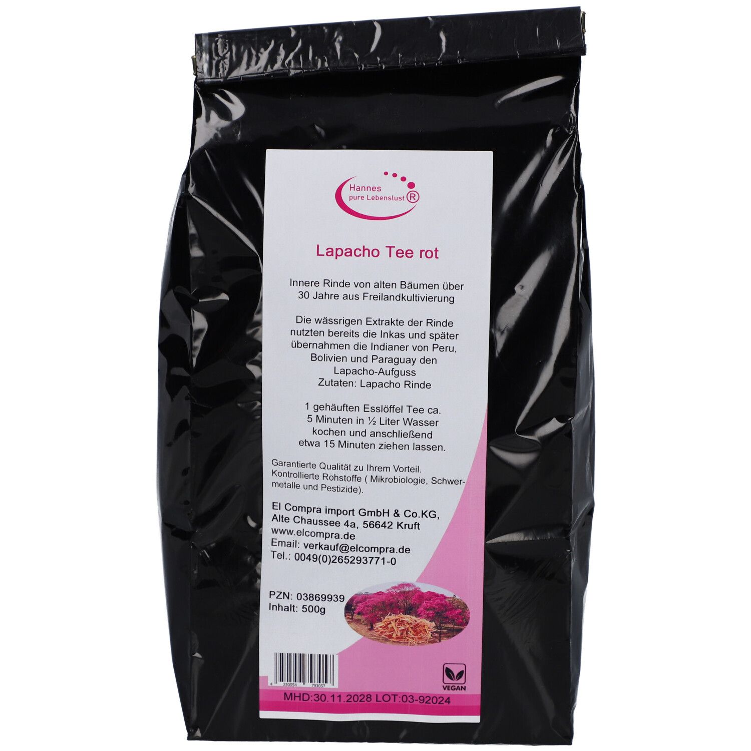 Lapacho TEE rot 500 g Tee