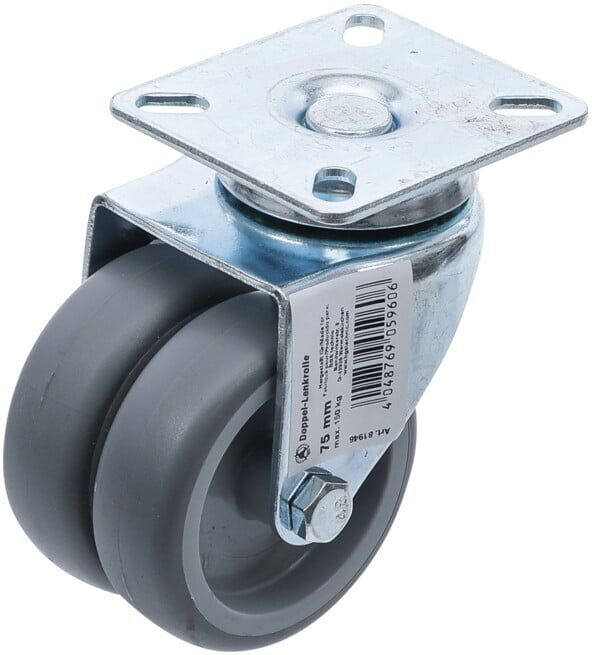 Roue pivotante Ø 75 mm BGS ; BGS Do it yourself (81946)