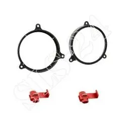 Lautsprecher-Set Lautsprecherringe Türe Front 165mm Toyota Yaris 2002-2006+Ab...