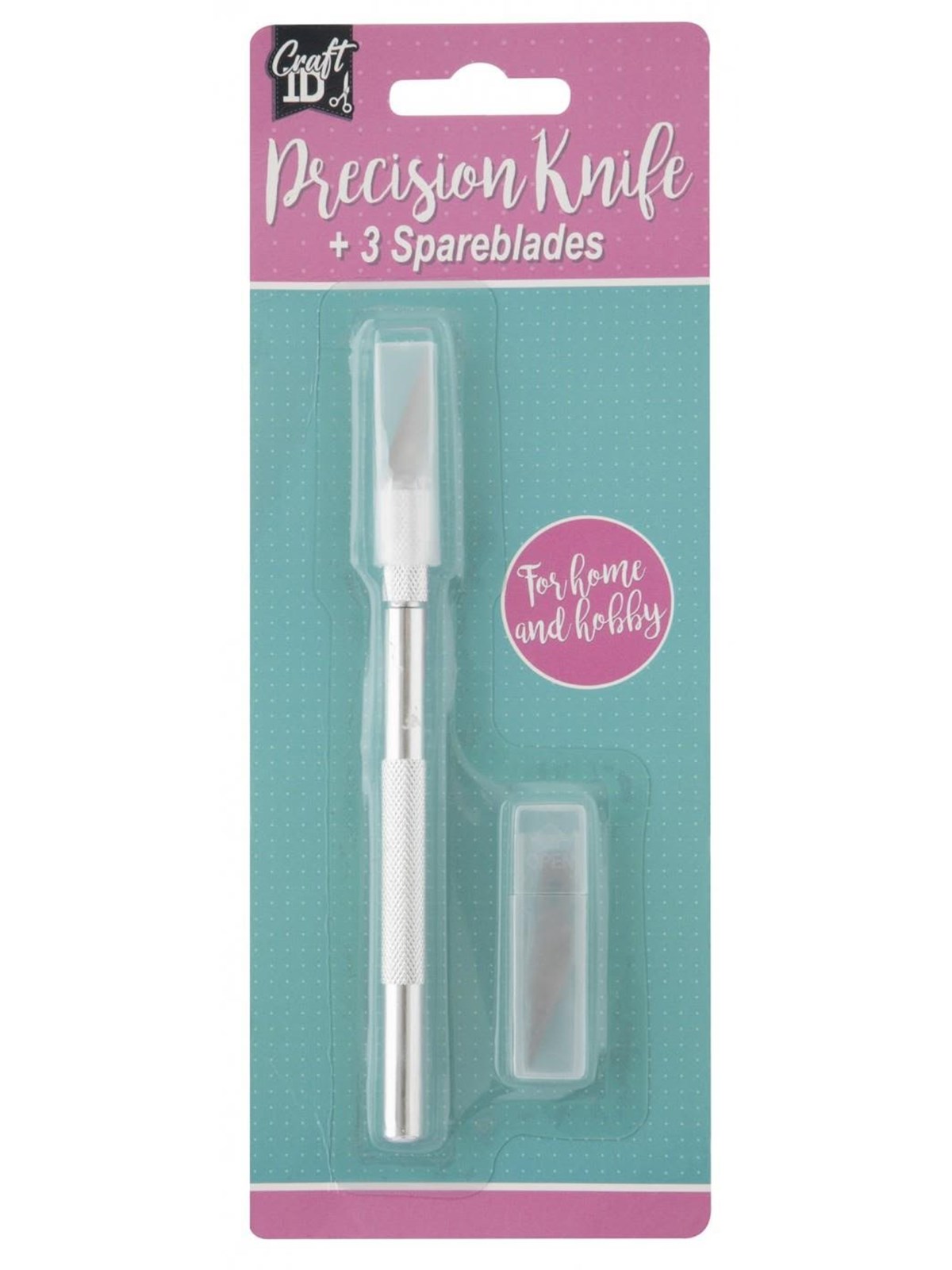 Creative Craft Group Scalpel/hobby knife with 3 blades blister card