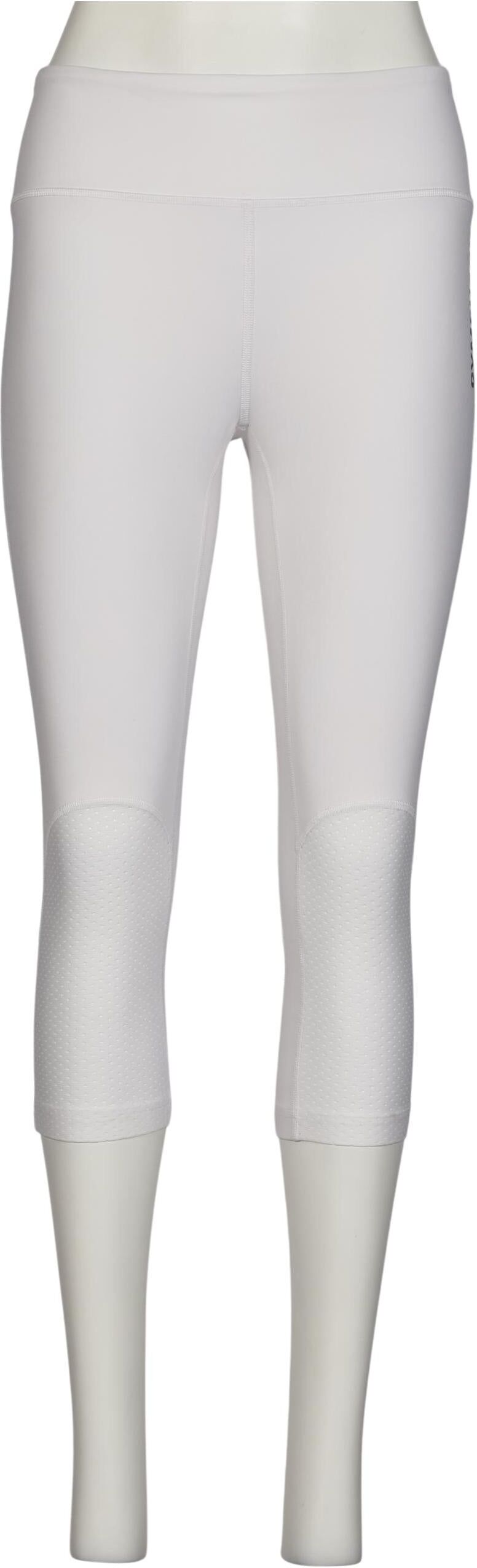 Gymshark Damen Stoffhose, Weiß, Gr. M, Synthetik / Elasthan - Second Hand