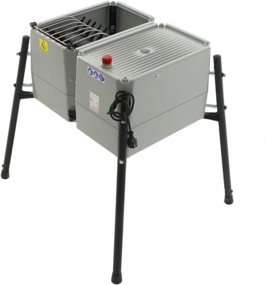 Novital Esterina 24 doigts - Plumeuse à rouleau pour grandes volailles