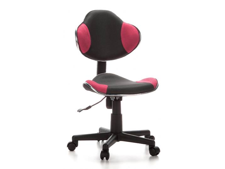 hjh OFFICE 670900 Kinderdrehstuhl KIDDY GTI-2 Grau/Pink, ergonomischer Kindersch