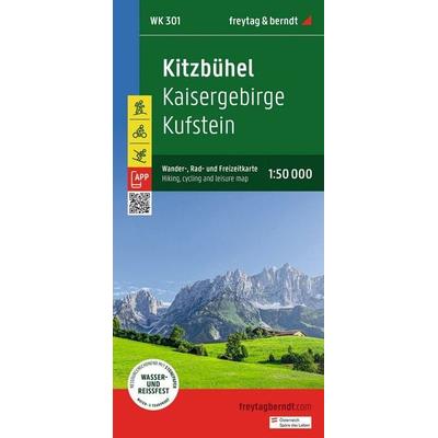 freytag & berndt Wanderkarte WK 301 Kitzbühel, Kaisergebirge - Kufstein 1:50.000, Sonstige von , KOMPASS Freytag & Berndt, 978-3-7079-2207-3