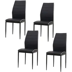 HTI-Living Stuhl Madison PU 4er-Set