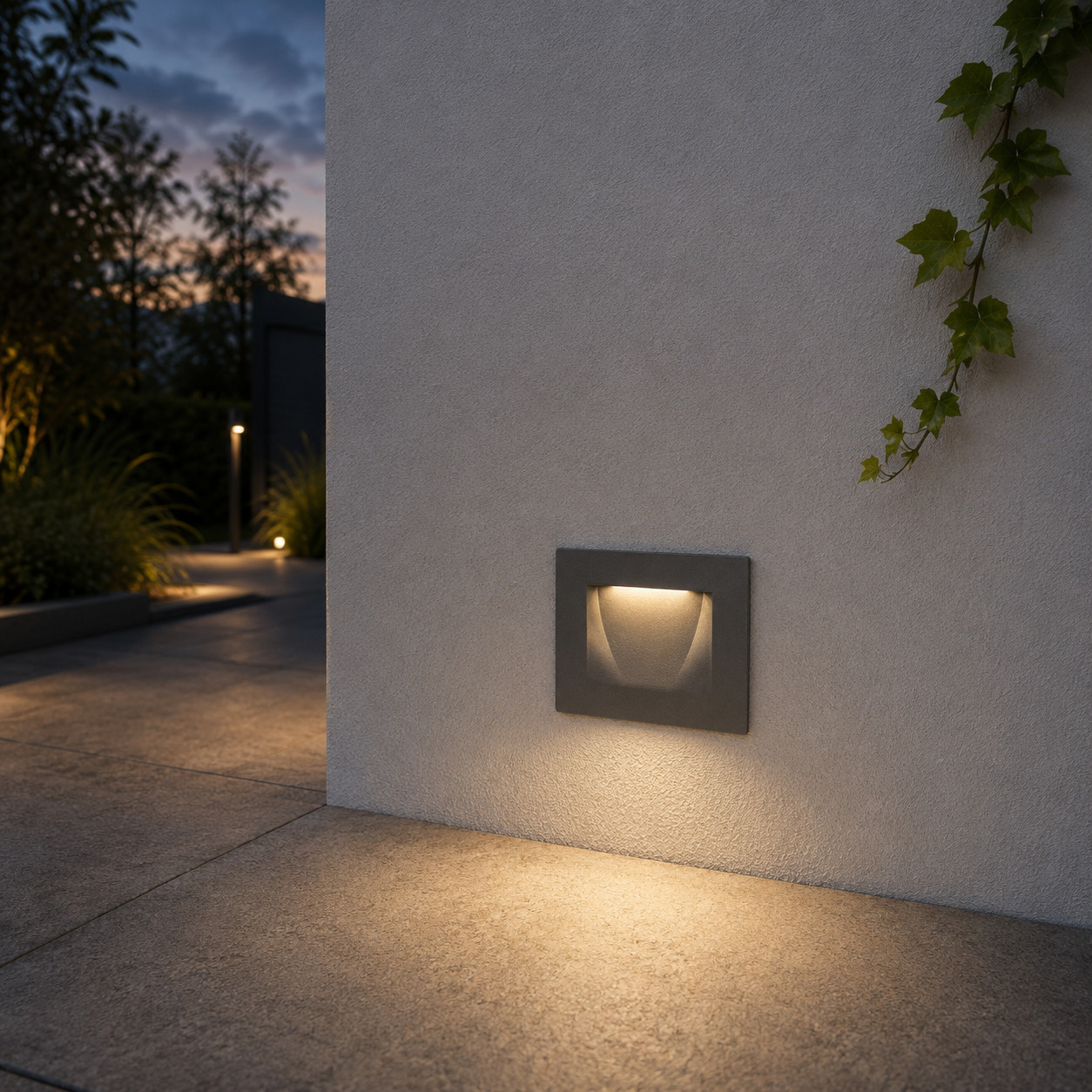Lyora Inbouwlamp Krypton grijs 11 cm