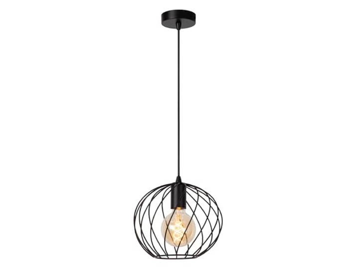 LUCIDE DANZA - Pendelleuchten - Ø 25 cm - 1xE27 - Schwarz