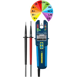 Pancontrol, Multimeter, Stromzange PAN Allrounder 200AD (CAT III 1000V, CAT IV 600V, Zangenstrommesser)