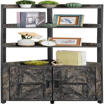 No Corner Shelf - 23.2 x 15.7 x 70.3