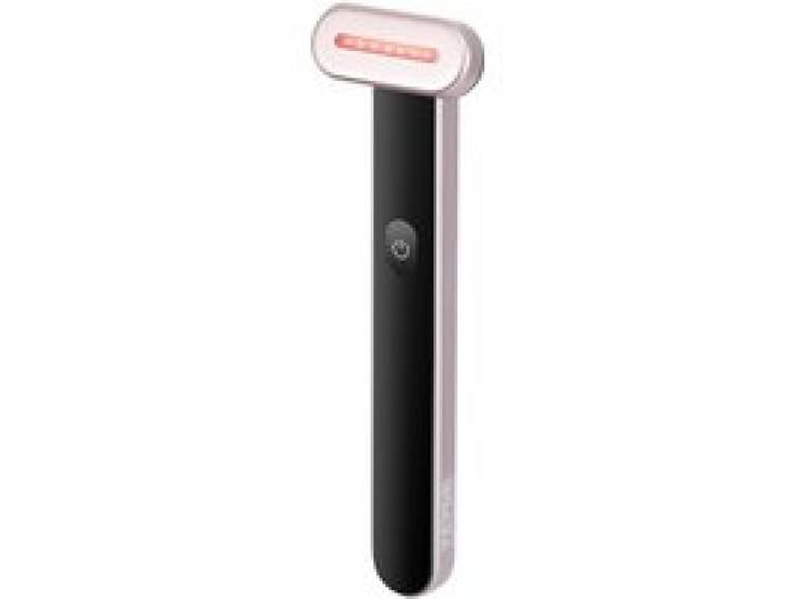 VEVOR Appareil de thérapie à la lumière rouge pour visage, baguette de thérapie à la lumière rouge 3 en 1 avec thérapie chauffante, baguette de beauté LED portable pour massage facial, cou, les yeux