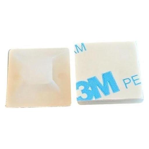 Mercodan kabelbinder holder, hvid (20 mm, 5 Stk.) (580340443)