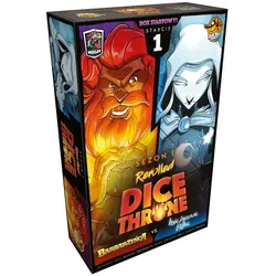 Lucky Duck Games Dice Throne Starcie 1: Barbarzy?ca vs Elfka (2 - 6 Spieler)