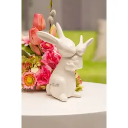 Hase Fabrio mit Kind creme 11cm