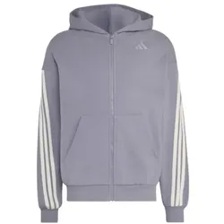 adidas Sweatshirtjacke Herren - lila/weiß - 2XL