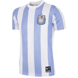 Copa Football, Herren, Fussballtrikot, Maradona Argentinien 1986 Hommage Trikot (XXL), Blau