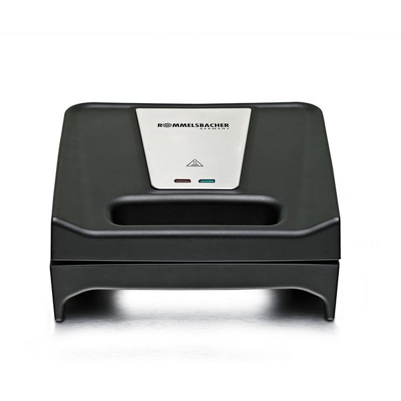 Rommelsbacher Multi Toast & Grill SWG 700 3-in-1 Max (schwarz/edelstahl, 700 Watt, mit 3 Platten-Sets)