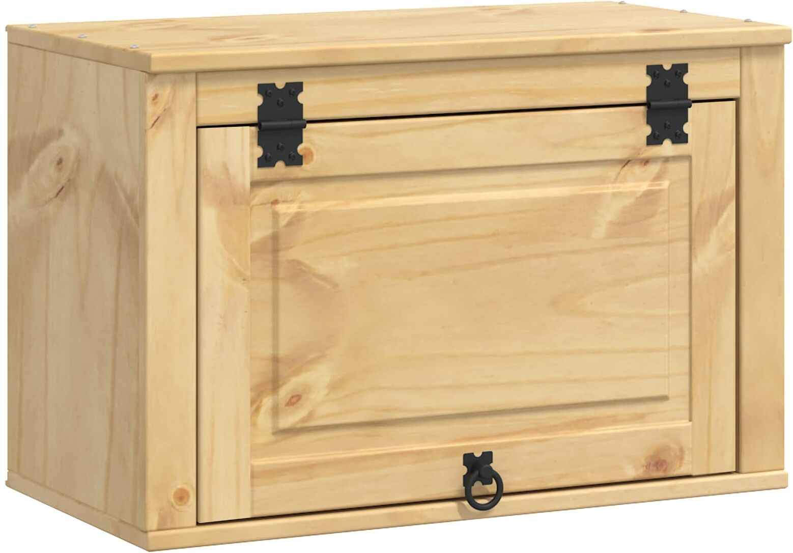 vidaXL Armoire SKI Brun Miel 60 x 32 x 40 cm Pin massif