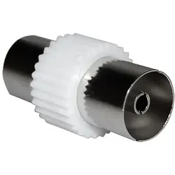 D2 Diffusion Adaptateur coaxial femelle/femelle diamètre 9.52mm (Stecker und Verbinder), Antennenkabel