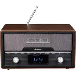 Denver MDA-525DW DARK WOOD Tischradio DAB+, UKW Holz-Braun (seidenmatt) 111161100150