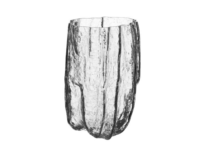 Kosta Boda Vase Crackle 27 cm Transparent