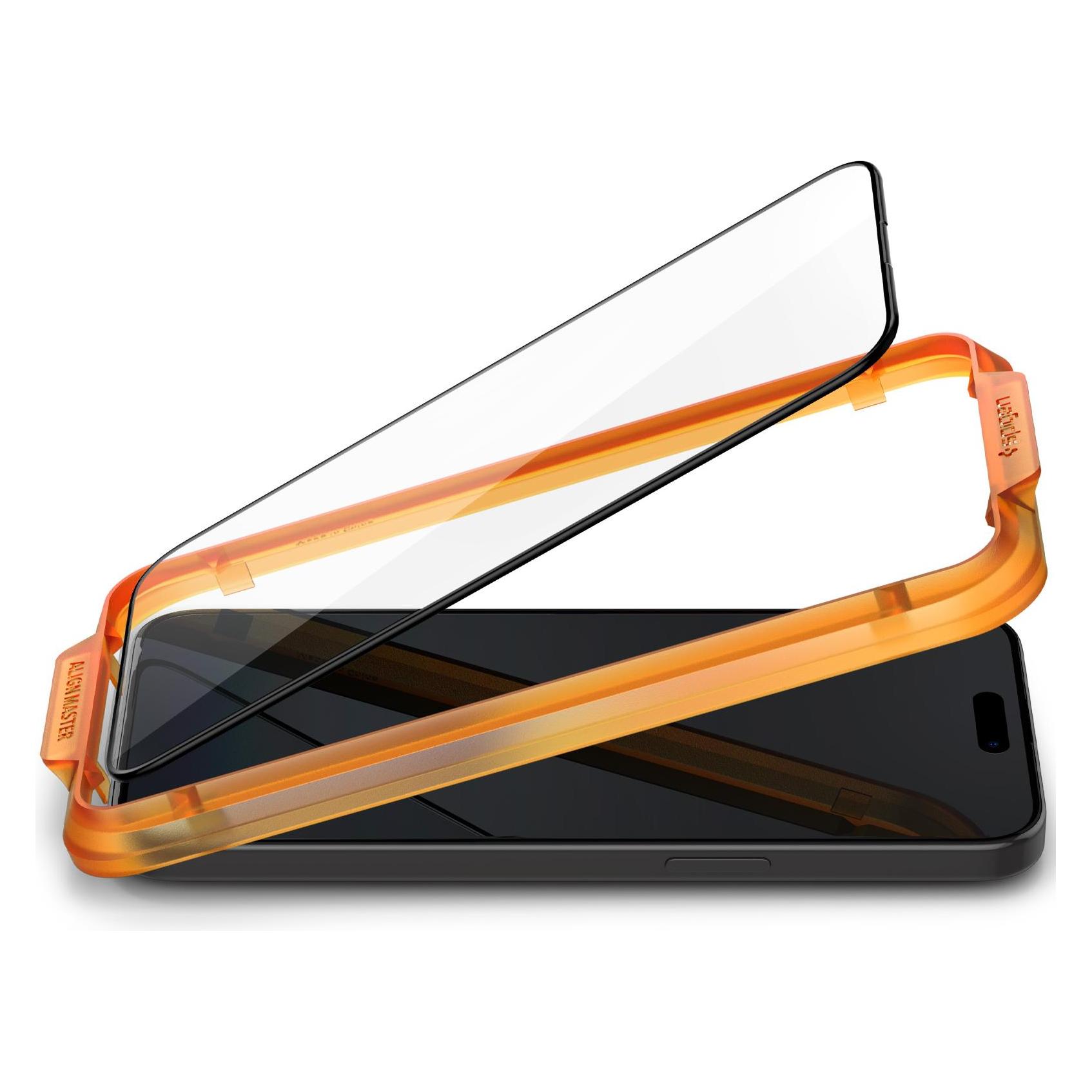 Spigen AlignMaster Glas.tR (2 Stk., Apple iPhone 15) (1489652001)