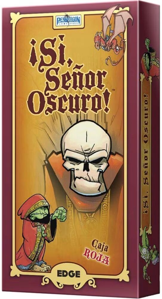 Asmodee Juego De Mesa ¡sí, Señor Oscuro! Caja Roja Talla Única Unisex