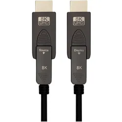 Transmedia 2in1 (10 m), Videokabel, Schwarz