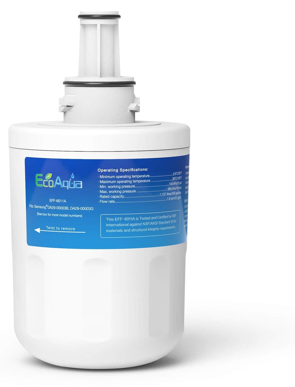 Dripio Waterfilter voor koelkast, compatibel met Samsung, 1 stuk