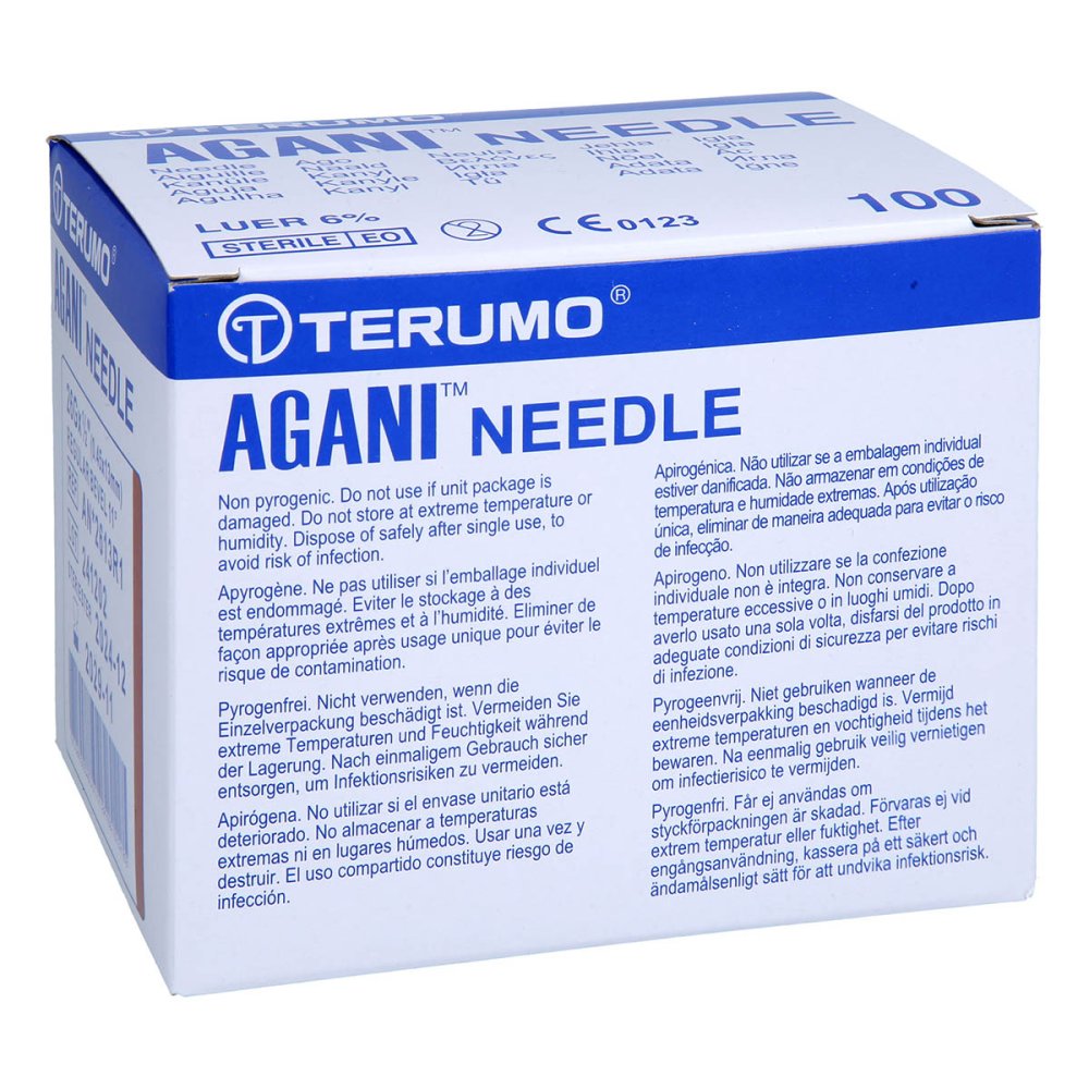 Terumo Deutschland GmbH Agani Kanüle 26 G 13 mm braun 01802687