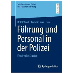 Führung und Personal in der Polizei, Fachbücher von Rolf Ritsert, Antonio Vera