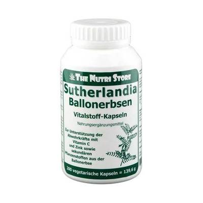 Hirundo Products SUTHERLANDIA Ballonerbsen 580 vegetarische Kapseln 139,6 g 01056095
