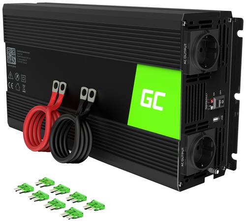 Green Cell Wechselrichter INV22 1500 W 12 V - 230 V