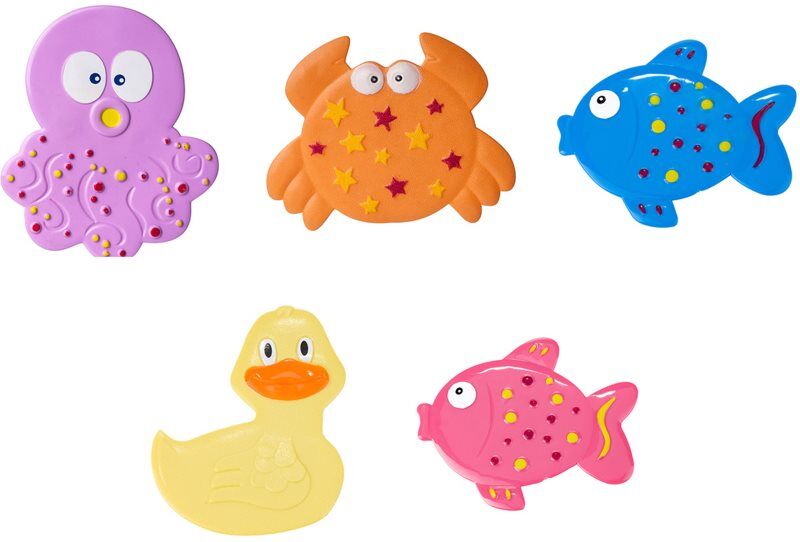 Canpol babies Bath Mini tapis antidérapant pour baignoire mini 5 pcs