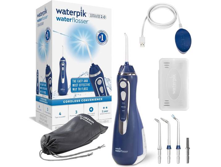 Waterpik Waterflosser Draadloos Advance WP-583 Blauw -