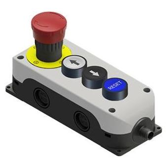 RS PRO Tastend, Stopp SB113-022-G Steuerstation-Sc (711243)