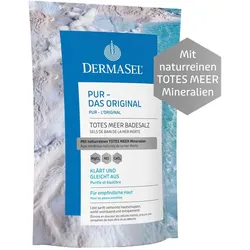 DERMASEL Totes Meer Badesalz Pur