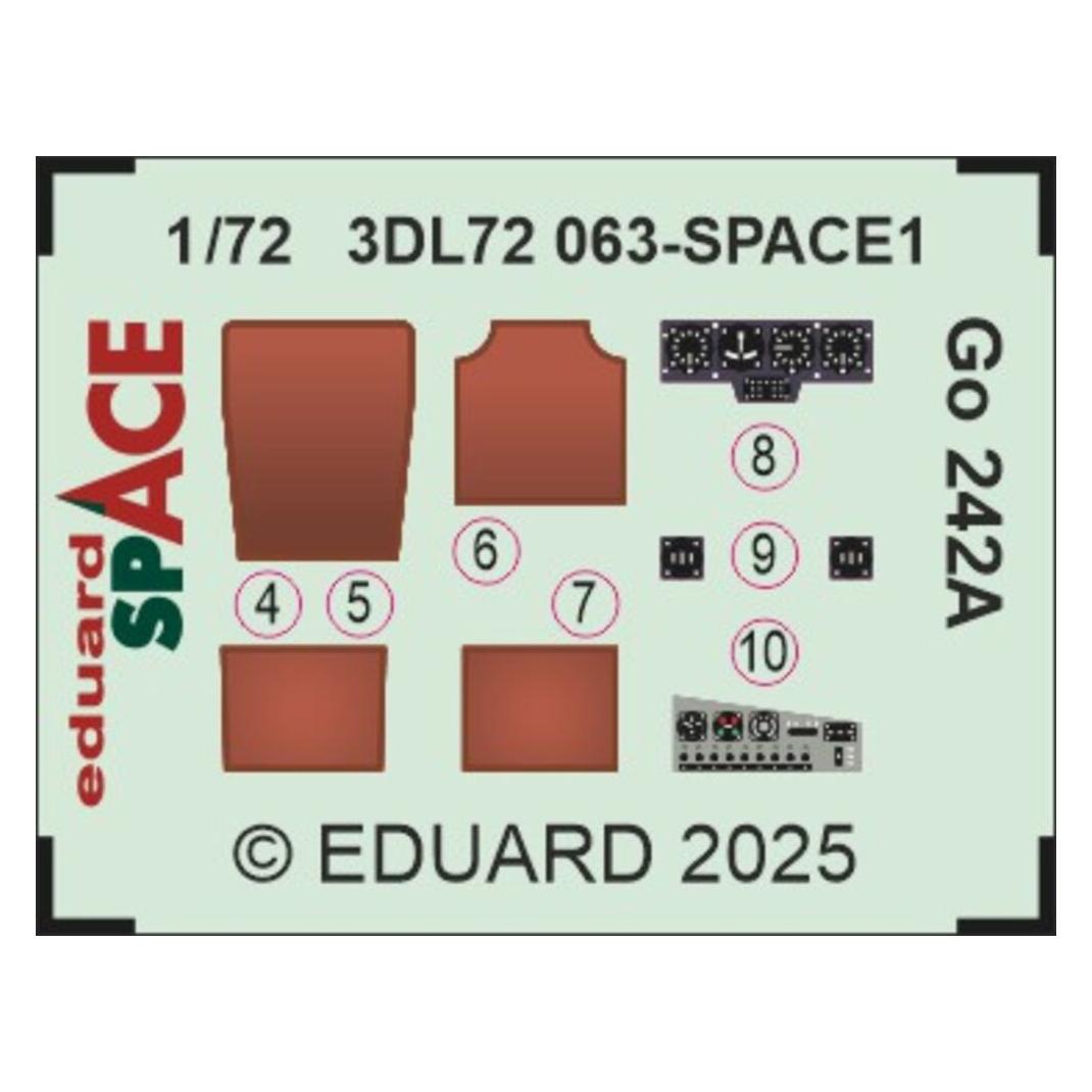 Eduard Go 242A SPACE IBG (3DL72063)
