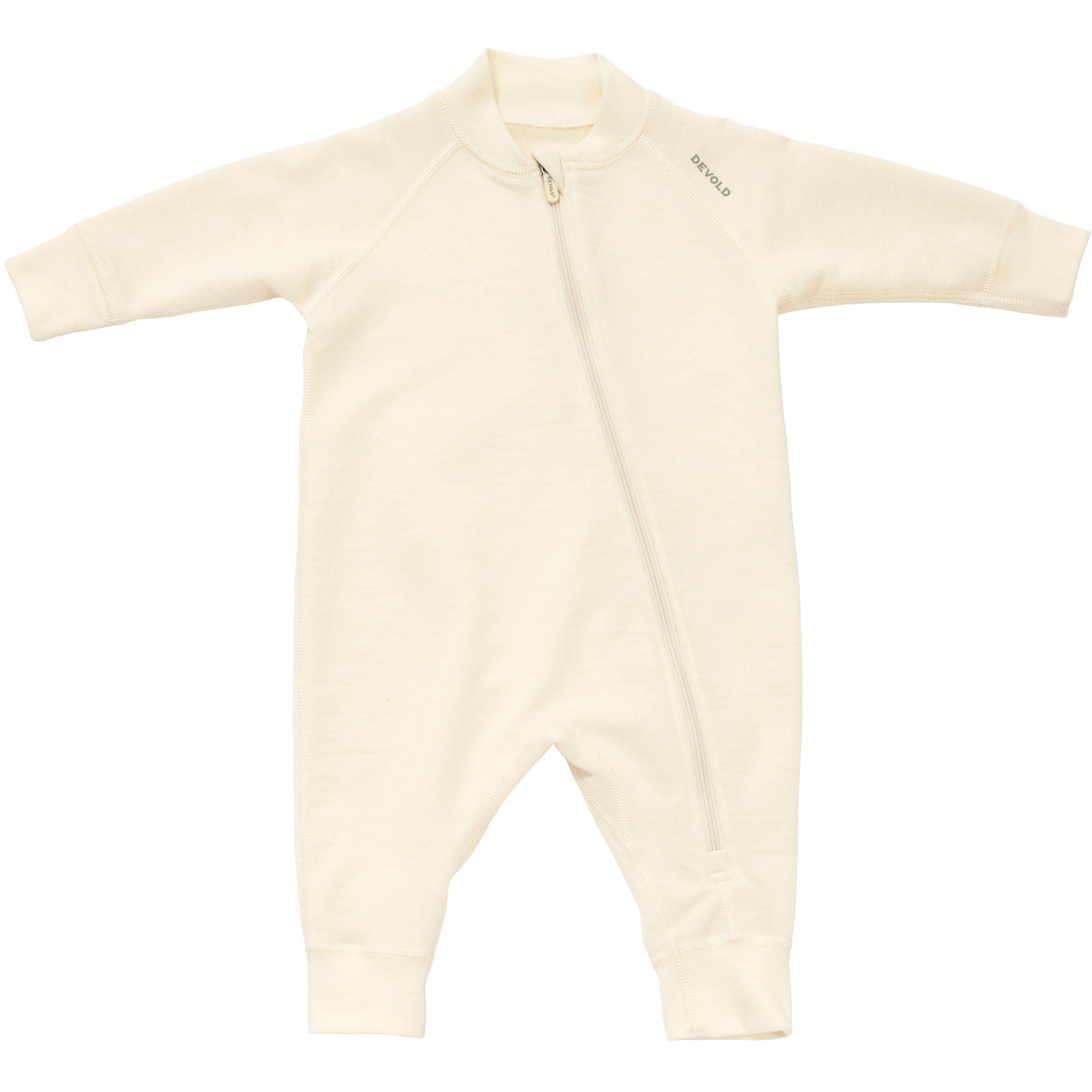 Devold Nibba Merino Overall Kinder Overalls beige Größe 68 Trekking Schnell trocknend Merinowolle