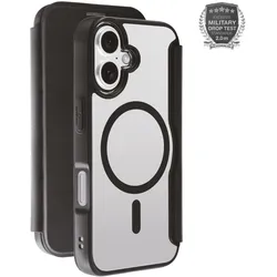 Geldbörsenhülle für Apple iPhone 16  Mag Premium Wallet (Schwarz)