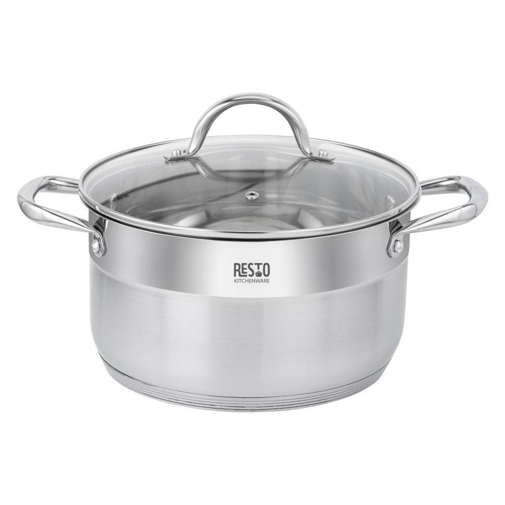 Resto KASSEROLLE D24CM 6,2L (Kochtopf, Edelstahl) (92105)