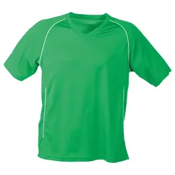 Funktions Team T-Shirt "JN386" - L - green/white