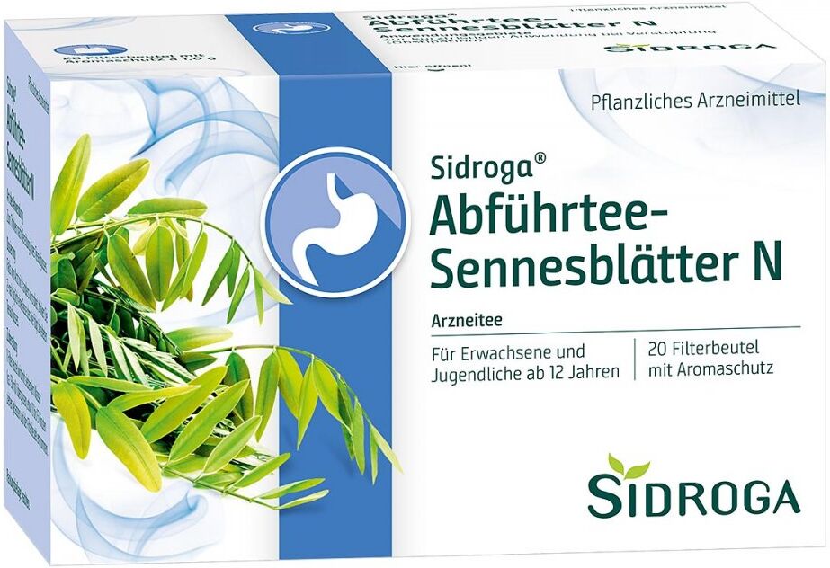 Sidroga Abführtee-Sennesblätter N Filterbeutel