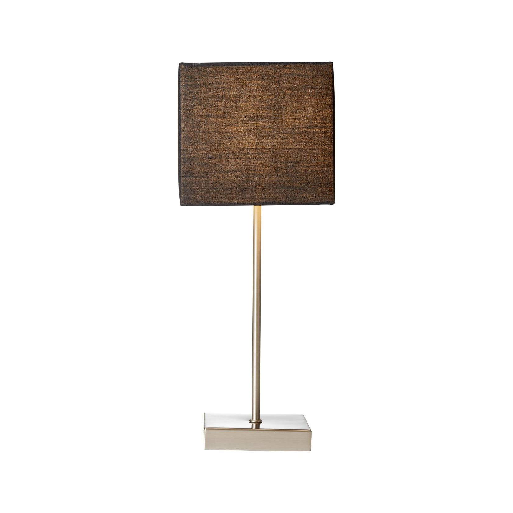 BRILLIANT Lampe Aglae Tischleuchte Touchschalter anthrazit 1x D45, E14, 40W, geeignet für Tropfenlampen (nicht enthalten) Mit An/Aus-Touchschalter