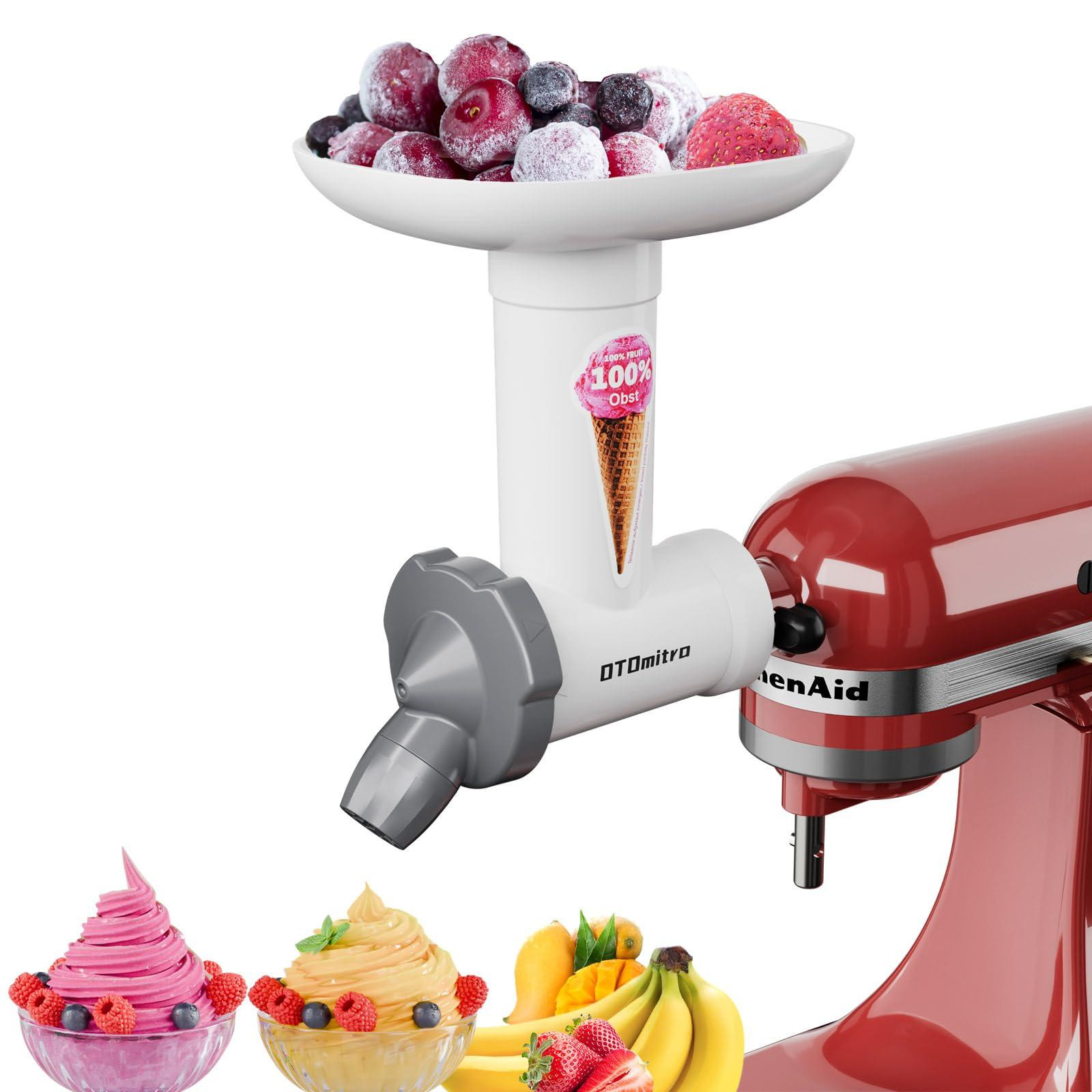 Dripio IJsmachine-accessoire voor keukenmachine, BPA-vrij, voor sorbet en ijs, 1 stuk