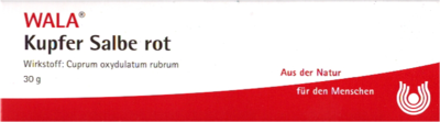 WALA Heilmittel GmbH KUPFER SALBE rot 30 g 02198360