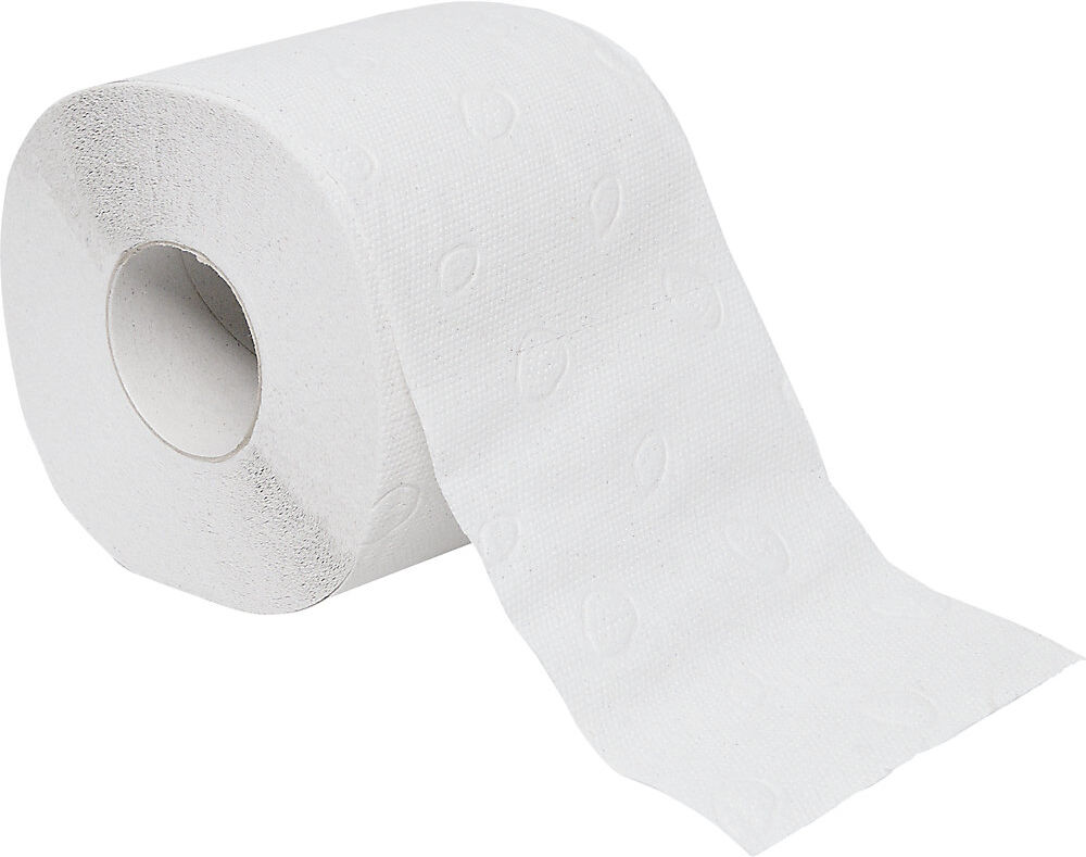 kaiserkraft Toilettenpapier, 2-lagig, Palette mit VE 1920 Stk