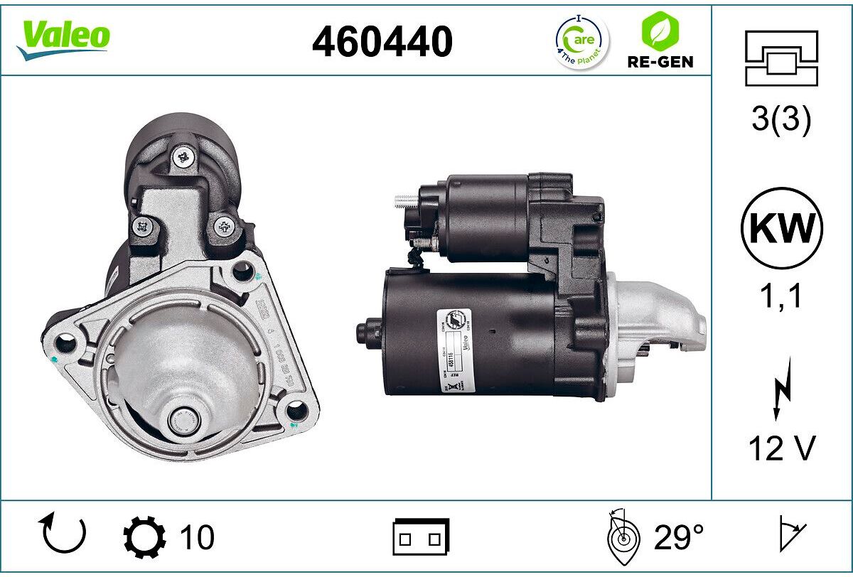 Starter VALEO 460440
