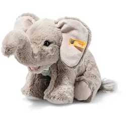Steiff Edie Elefant hellgrau sitzend, 24 cm