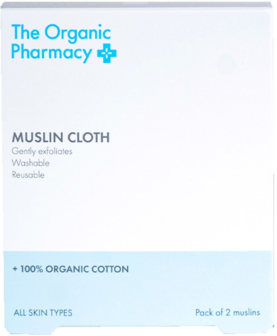 2 Stück The Organic Pharmacy Muslin Cloth