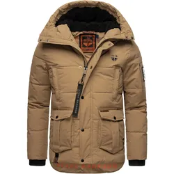 STONE HARBOUR Herren Stylische Outdoorjacke Winterjacke mit Teddyfell Innenfutter Admaroo